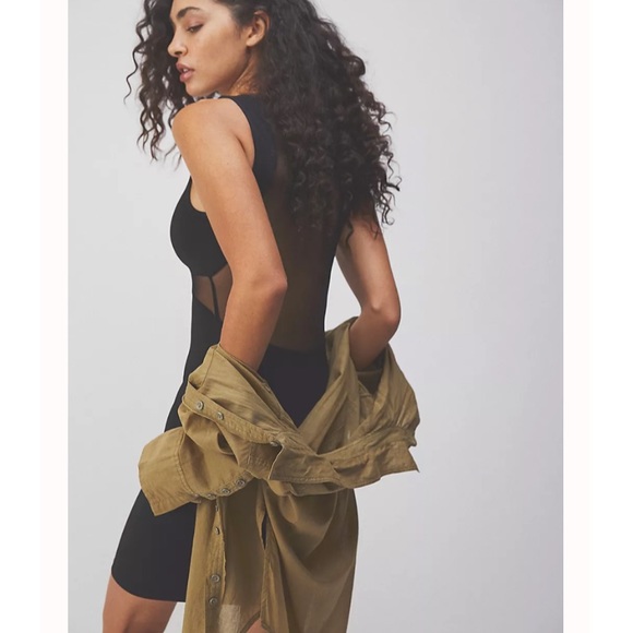 NWT Free People Intimately Hide and Seek Bodycon Dress - Picture 2 of 11